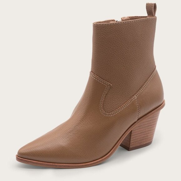 NWOT Kaanas Hague Cowboy Leather Bootie - Picture 4 of 13